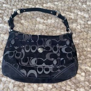Black coach bag